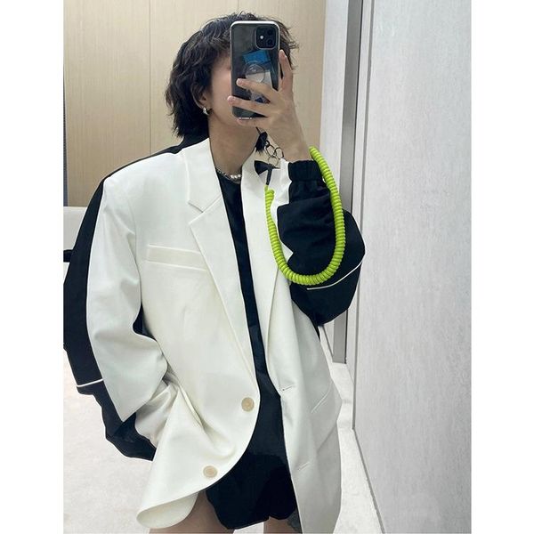 women's trench coats 2021 fall coat casual trend suit black and white color matching design sense mid-length loose, Tan;black
women's trench coats 2021 fall coat casual trend suit black and white color matching design sense mid-length loose, Tan;black