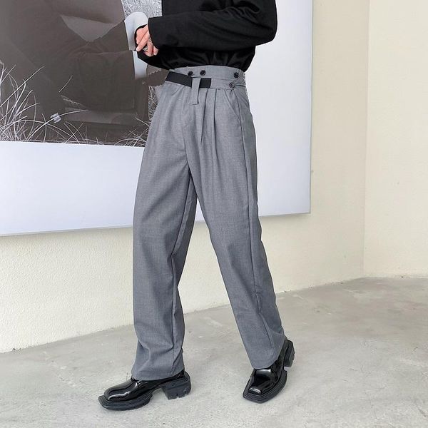men's pants sunwang suit korean trousers for men loose straight casual capris clothing harem, Black
men's pants sunwang suit korean trousers for men loose straight casual capris clothing harem, Black