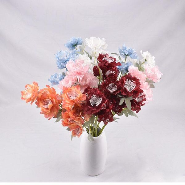 decorative flowers & wreaths 6-head snow peonies simulation bouquet fake wedding home decoration artificial peony floral materials
decorative flowers & wreaths 6-head snow peonies simulation bouquet fake wedding home decoration artificial peony floral materials