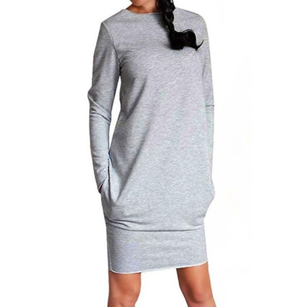 casual dresses s-5xl plus size women dress 2021 spring autumn long sleeve loose elegant for ladies clothes female vestidos, Black;gray
casual dresses s-5xl plus size women dress 2021 spring autumn long sleeve loose elegant for ladies clothes female vestidos, Black;gray