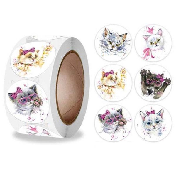 roll lovely cat thank you stickers round cartoon animal adhesive seal labels for greeting cards gift decoration wrap
roll lovely cat thank you stickers round cartoon animal adhesive seal labels for greeting cards gift decoration wrap