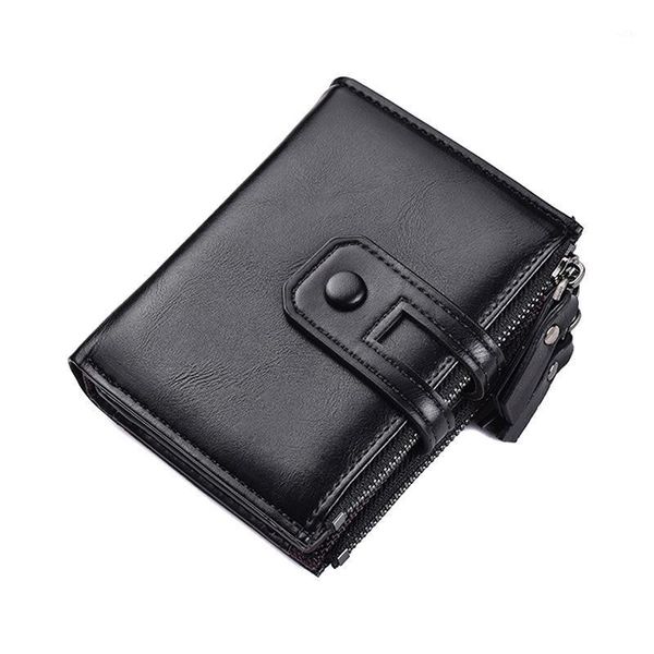 wallets men 2021 fashion pu leather wallet purse with double zipper design for bank cards money male billetera hombre1, Red;black
wallets men 2021 fashion pu leather wallet purse with double zipper design for bank cards money male billetera hombre1, Red;black