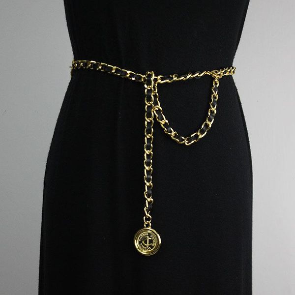 belts small fragrance waist chain decorative belt women's skirt accessories metal fashion, Black;brown
belts small fragrance waist chain decorative belt women's skirt accessories metal fashion, Black;brown