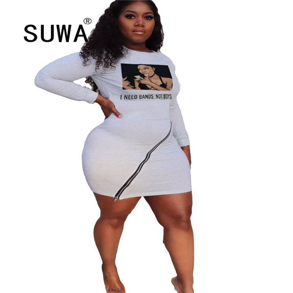 recommend style women letter printed hoodies sweatshirt zipper long sleeve bodycon mini dresses 90s retro clothes 210525, White
recommend style women letter printed hoodies sweatshirt zipper long sleeve bodycon mini dresses 90s retro clothes 210525, White