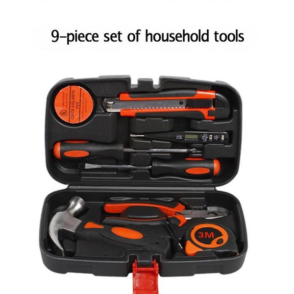 professional hand tool sets 9pcs household kit plastic combination box , repair manual portable
professional hand tool sets 9pcs household kit plastic combination box , repair manual portable