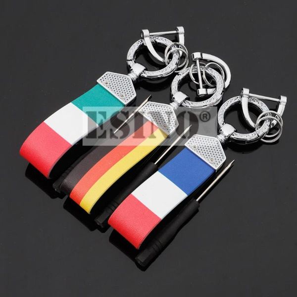 keychains fashion design car accessory 3d metal zinc alloy pu key chain ring for france germany italy, Silver
keychains fashion design car accessory 3d metal zinc alloy pu key chain ring for france germany italy, Silver