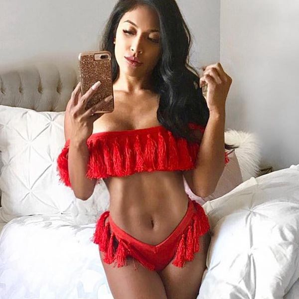 off shoulder tassel bikini 2021 women swimsuit female swimwear two pieces bikini set brazilian bather bathing suit swim ladyby
off shoulder tassel bikini 2021 women swimsuit female swimwear two pieces bikini set brazilian bather bathing suit swim ladyby