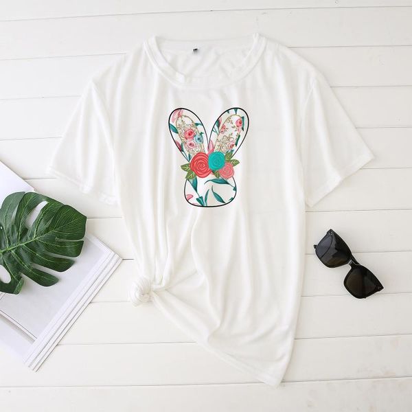 women's t-shirt t-shirts women easter print lover short sleeve casual lady womens graphic t shirt ladies female tee, White
women's t-shirt t-shirts women easter print lover short sleeve casual lady womens graphic t shirt ladies female tee, White