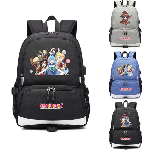 backpack konosuba god's blessing on this wonderful world school bags canvas usb charging shoulder bag laptravel
backpack konosuba god's blessing on this wonderful world school bags canvas usb charging shoulder bag laptravel