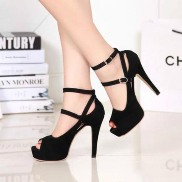 drop open toe women pumps female high heels platform shoes single thin leg bandage dress, Black
drop open toe women pumps female high heels platform shoes single thin leg bandage dress, Black