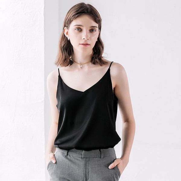 women's tanks & camis 2021 summer fashion silk satin camisole feminine blouse and loose bottoming shirt green for women sexy, White
women's tanks & camis 2021 summer fashion silk satin camisole feminine blouse and loose bottoming shirt green for women sexy, White