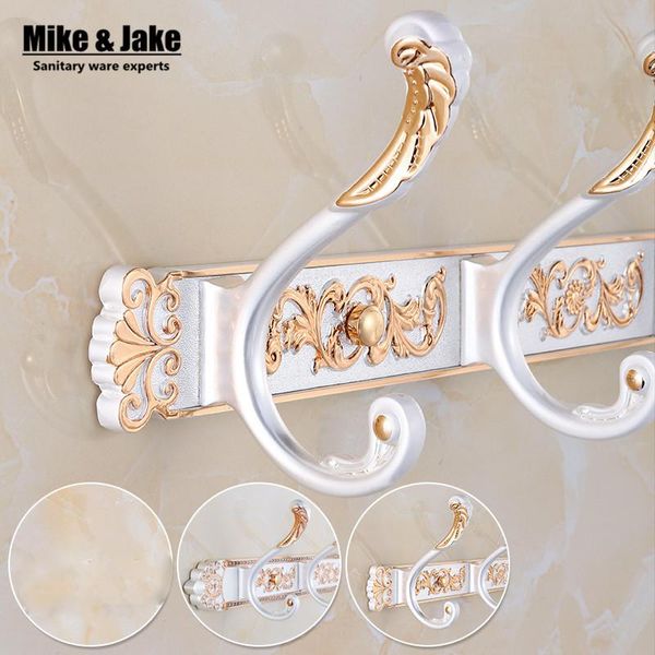 robe hooks bathroom wall carving ivory white color 4-5 row hook coat hanger door for accessories
robe hooks bathroom wall carving ivory white color 4-5 row hook coat hanger door for accessories