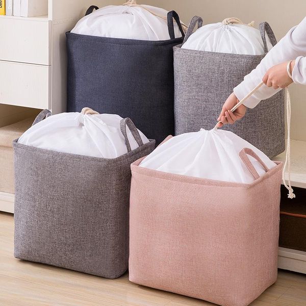laundry bags large capacity brief basket with handle bundle pockets storage bag foldable clothes kid toy sundries
laundry bags large capacity brief basket with handle bundle pockets storage bag foldable clothes kid toy sundries