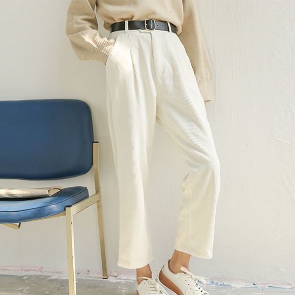 women's jumpsuits & rompers autumn korea fashion women high waist cotton corduroy harem pants all-matched casual solid white trousers v, Black;white
women's jumpsuits & rompers autumn korea fashion women high waist cotton corduroy harem pants all-matched casual solid white trousers v, Black;white