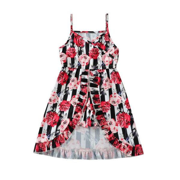 girl's dresses #5 summer children toddler girls clothing flower print irregular suspender shorts dress kids clothes baby, Red;yellow
girl's dresses #5 summer children toddler girls clothing flower print irregular suspender shorts dress kids clothes baby, Red;yellow