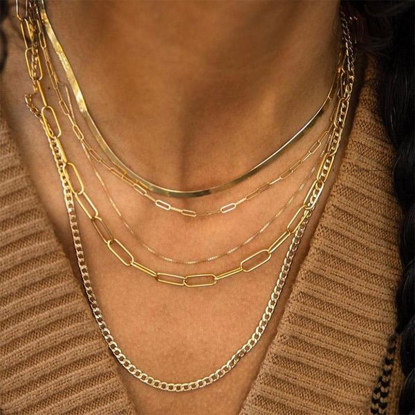 chokers chunky figaro chain punk hip hop short choker necklaces for women men stainless steel gold silver color jewelry, Golden;silver
chokers chunky figaro chain punk hip hop short choker necklaces for women men stainless steel gold silver color jewelry, Golden;silver