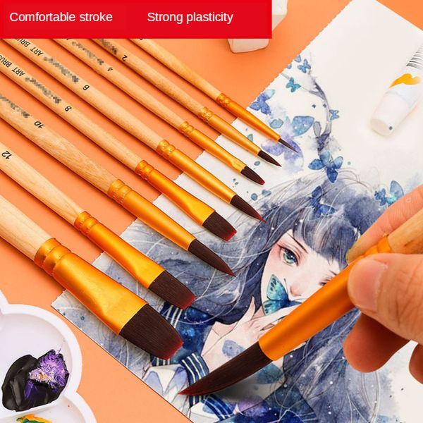6/7/8pcs multifunction gouache brush set watercolor paint brush line pen art life brush acrylic oil paint pen 3 colors available
6/7/8pcs multifunction gouache brush set watercolor paint brush line pen art life brush acrylic oil paint pen 3 colors available