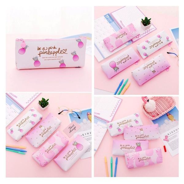 pencil bags 1pcs 20.5*8*4 cm kawaii pu bag cute pineapple office fashion supplies girl pink case stationery h3d2
pencil bags 1pcs 20.5*8*4 cm kawaii pu bag cute pineapple office fashion supplies girl pink case stationery h3d2
