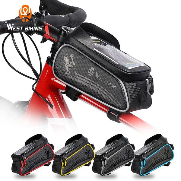 bicycle front frame touch screen waterproof phone bag reflective car cycling mtb tube smartphone case & truck racks
bicycle front frame touch screen waterproof phone bag reflective car cycling mtb tube smartphone case & truck racks