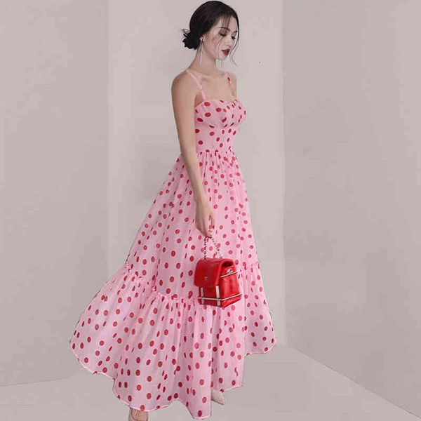 casual dresses fashion pink polka dot summer maxi dress women sweet cute spaghetti strap long camisole vestidos female chic n, Black;gray
casual dresses fashion pink polka dot summer maxi dress women sweet cute spaghetti strap long camisole vestidos female chic n, Black;gray