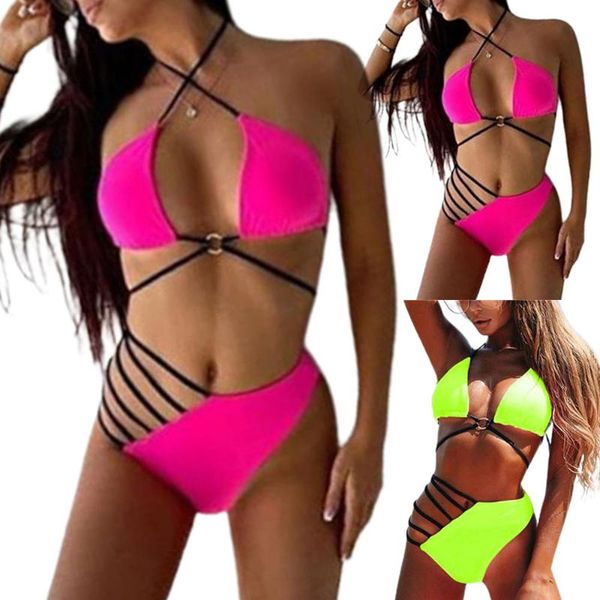 one-piece suits hollow out women cross bandage swimsuits ladies solid color swimwear
one-piece suits hollow out women cross bandage swimsuits ladies solid color swimwear