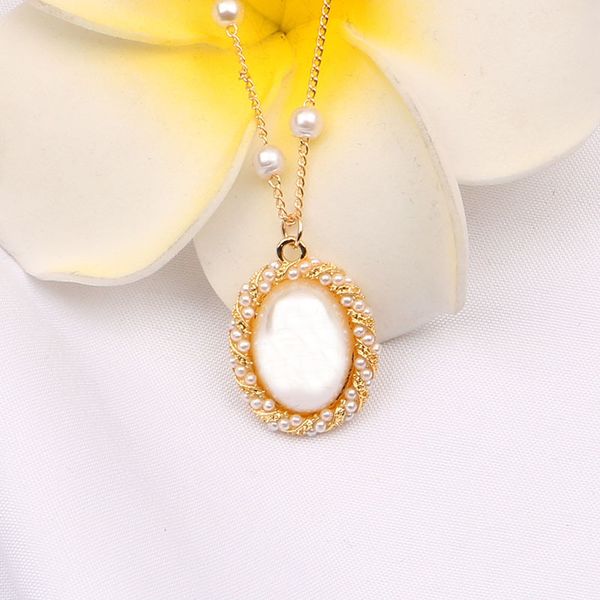 luxury brand designer double letter pendant necklaces 18k gold plated crysatl pearl rhinestone sweater newklace for women lady wedding party, Silver
luxury brand designer double letter pendant necklaces 18k gold plated crysatl pearl rhinestone sweater newklace for women lady wedding party, Silver