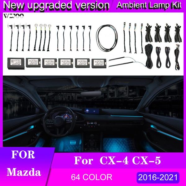 interior&external lights for cx-4 cx-5 2021-2021 led atmosphere lamp strips illuminated car styling 64 colors ambient light
interior&external lights for cx-4 cx-5 2021-2021 led atmosphere lamp strips illuminated car styling 64 colors ambient light
