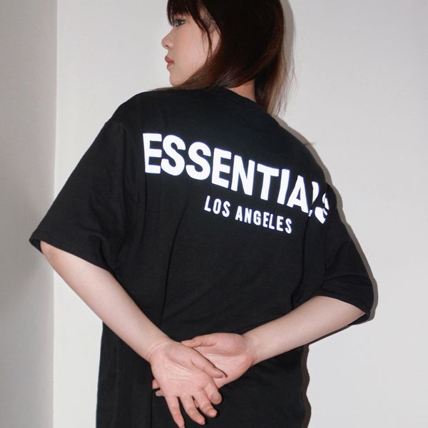 fear of god essentials los angeles limited 3m reflective short sleeve fog high street t-shirt couple, White;black
fear of god essentials los angeles limited 3m reflective short sleeve fog high street t-shirt couple, White;black