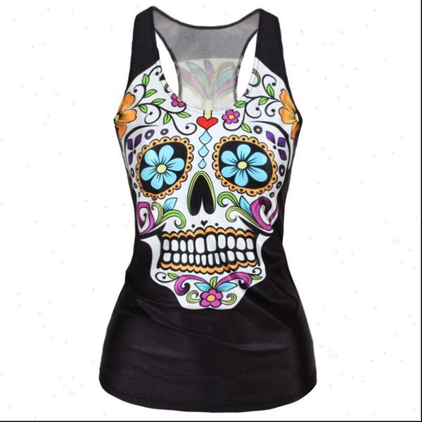 women camis fashion punk girl slim tank harajuku 3d vest cool woman vests skull print camisole, White
women camis fashion punk girl slim tank harajuku 3d vest cool woman vests skull print camisole, White