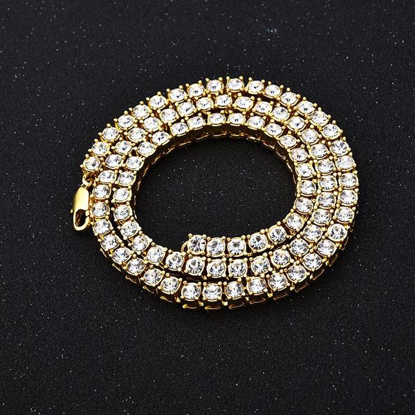 chains 6mm hiphop rhinesto tennis chain necklaces for women men punk gold color party wedding gift jewelry, Silver
chains 6mm hiphop rhinesto tennis chain necklaces for women men punk gold color party wedding gift jewelry, Silver