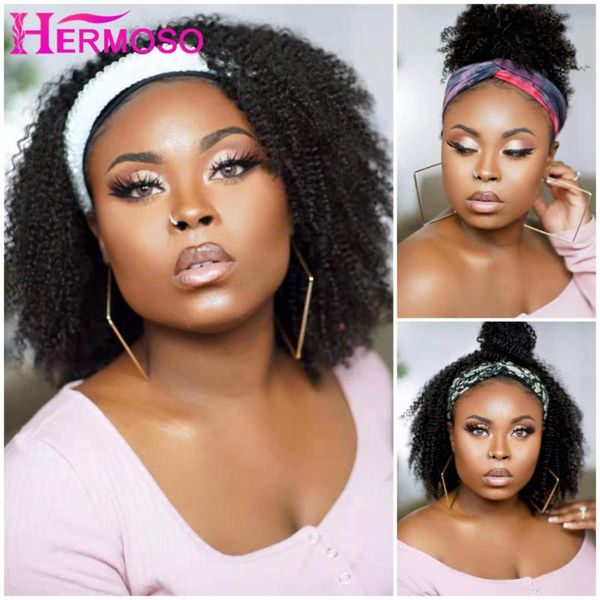 lace wigs kinky curly headband wig short human hair machine made brazilian natural color for black women, Black;brown
lace wigs kinky curly headband wig short human hair machine made brazilian natural color for black women, Black;brown