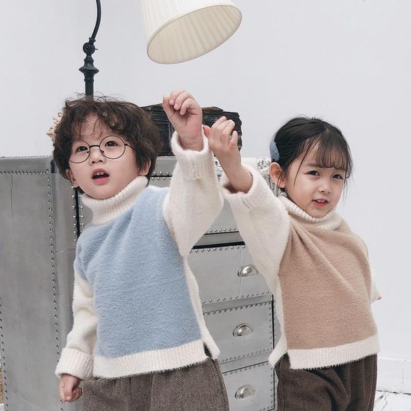 cardigan 2021 autumn winter toddler kids girls boys sweaters mink hair fashion spliced children clothings, Blue
cardigan 2021 autumn winter toddler kids girls boys sweaters mink hair fashion spliced children clothings, Blue