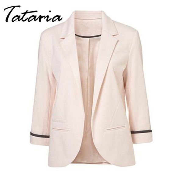 sprin spring autumn ladies blazer long sleeve women s and jackets office lady feminine femme red black 210514, White;black
sprin spring autumn ladies blazer long sleeve women s and jackets office lady feminine femme red black 210514, White;black