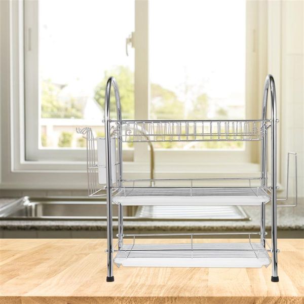 kitchen storage & organization three layers bowls plates chopsticks stainless steel rack tool
kitchen storage & organization three layers bowls plates chopsticks stainless steel rack tool