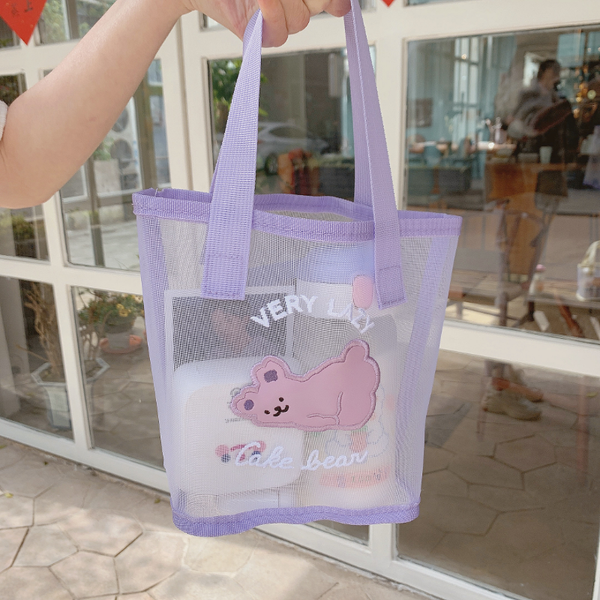 retro design women mini beach tote bag fashion transparent ladies mesh small shoulder bags cute bear student girl purse handbags
retro design women mini beach tote bag fashion transparent ladies mesh small shoulder bags cute bear student girl purse handbags