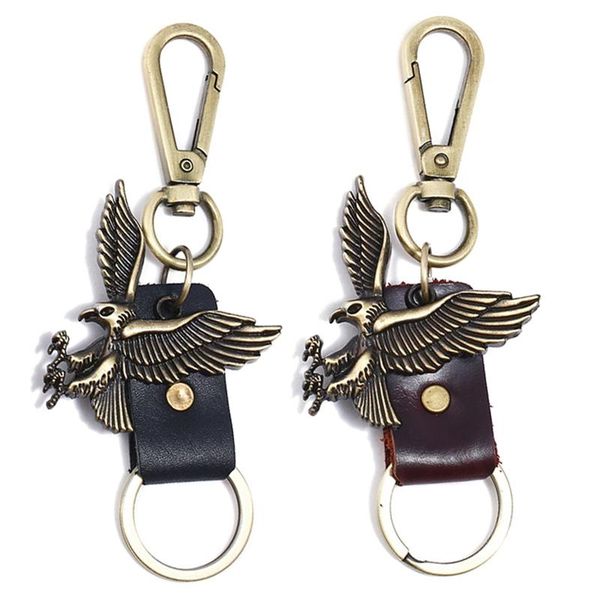 keychains eagle leather brown keyring gift women & men friend home bird keychain, Silver
keychains eagle leather brown keyring gift women & men friend home bird keychain, Silver