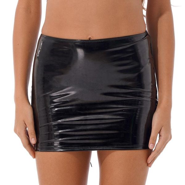 women's panties women open bulace-up miniskirt wet look patent leather skirt for nightclub stage performance dating night, Black;pink
women's panties women open bulace-up miniskirt wet look patent leather skirt for nightclub stage performance dating night, Black;pink