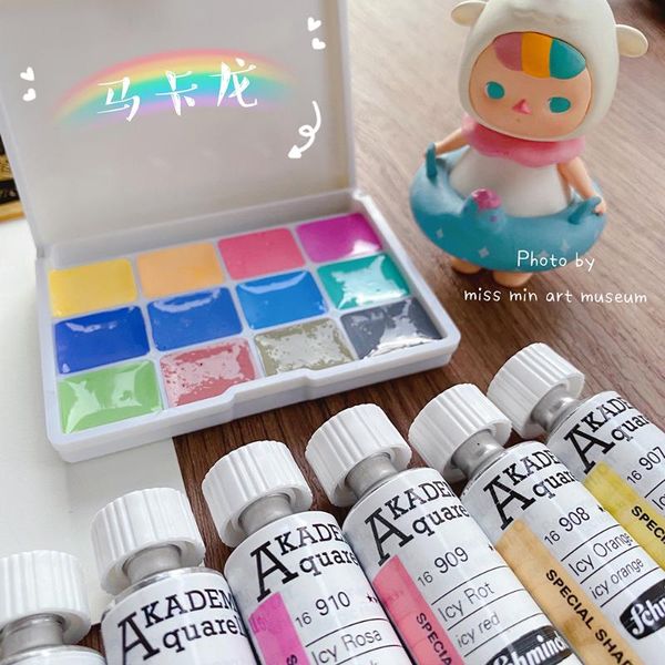 gift sets schmincke macaron candy color watercolor paint set 15ml opaque college grade tubular watercolour pigment art acuarelas
gift sets schmincke macaron candy color watercolor paint set 15ml opaque college grade tubular watercolour pigment art acuarelas