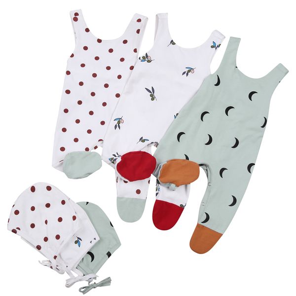 0-12m casual infant baby boy girl romper+hat dot/moon/floral print sleeevless summer jumpsuit playsuit 2pcs cotton outfit, Blue
0-12m casual infant baby boy girl romper+hat dot/moon/floral print sleeevless summer jumpsuit playsuit 2pcs cotton outfit, Blue