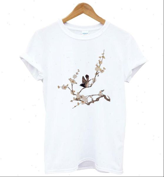 flower bird women t shirt print tshirt cotton casual funny for lady girl tee hipster drop ship kt 14, White
flower bird women t shirt print tshirt cotton casual funny for lady girl tee hipster drop ship kt 14, White