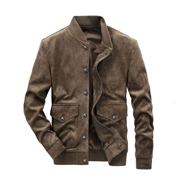 men's leather & faux suede jackets fashion style matte outwear coats for male clothing size m-4xl ws7t, Black
men's leather & faux suede jackets fashion style matte outwear coats for male clothing size m-4xl ws7t, Black