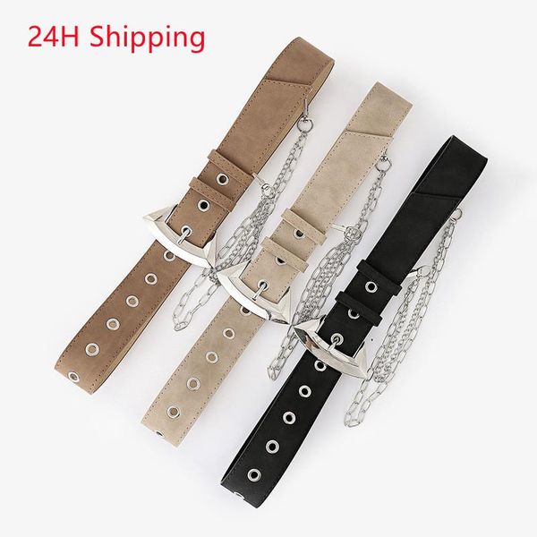 belts punk gothic leather women with chain harajuku harness leg belt body waist strap jk dress jeans slim bondage cool waistband, Black;brown
belts punk gothic leather women with chain harajuku harness leg belt body waist strap jk dress jeans slim bondage cool waistband, Black;brown