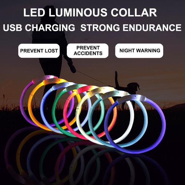 dog collars & leashes usb charging adjustable pet collar led rechargeable night flashing luminous plastic solid neck for dogs
dog collars & leashes usb charging adjustable pet collar led rechargeable night flashing luminous plastic solid neck for dogs