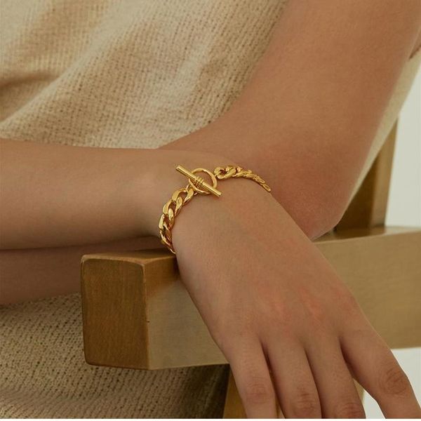 link, chain 2021 drop 9mm cuban link fashion toggle clasp gold color trendy european women bracelet, Black
link, chain 2021 drop 9mm cuban link fashion toggle clasp gold color trendy european women bracelet, Black
