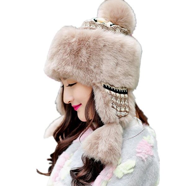 berets women winter hat skiing warm thickened earmuffs fur ethnic caps fashion french ladies hats princess bomber snow, Blue;gray
berets women winter hat skiing warm thickened earmuffs fur ethnic caps fashion french ladies hats princess bomber snow, Blue;gray