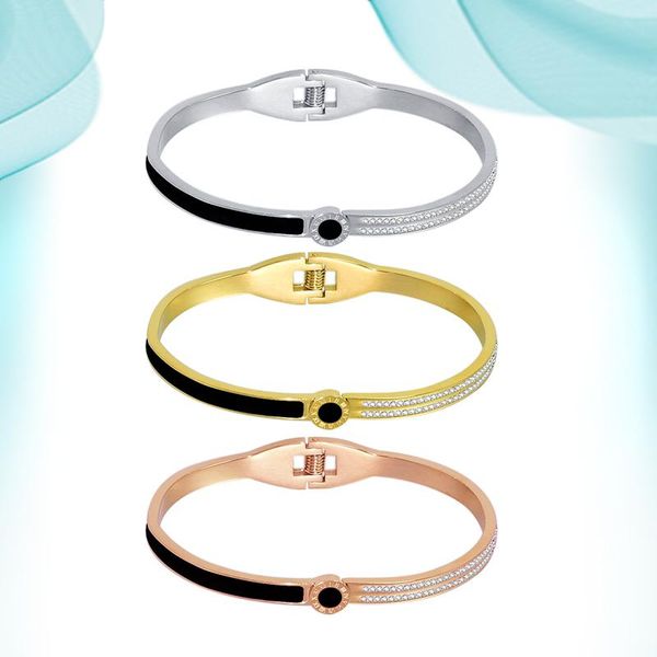 bangle stainless steel bangles super shining small square diamond black round cake dark buckle bracelet jewelry with wholesale offers
bangle stainless steel bangles super shining small square diamond black round cake dark buckle bracelet jewelry with wholesale offers