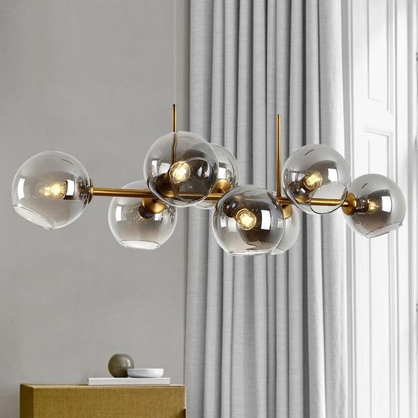 pendant lamps modern led smoky gray bubbles lamp bar dining room furniture 8 heads decorate hanging glass light fixtures e27
pendant lamps modern led smoky gray bubbles lamp bar dining room furniture 8 heads decorate hanging glass light fixtures e27