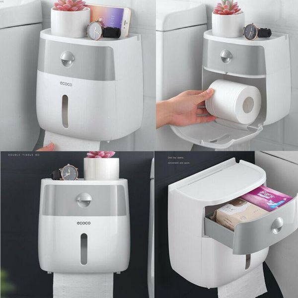 bathroom storage & organization waterproof wall mounted toilet roll holders towel tissue paper box rack
bathroom storage & organization waterproof wall mounted toilet roll holders towel tissue paper box rack