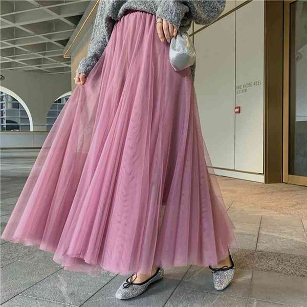 tingyili elegant tulle skirt autumn winter big swing skirt korean cute pink green gray blue brown black long tutu
tingyili elegant tulle skirt autumn winter big swing skirt korean cute pink green gray blue brown black long tutu