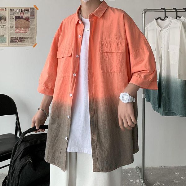 men's casual shirts middle sleeves summer with handsome streetwear loose youth college tidal current fashion surprise price, White;black
men's casual shirts middle sleeves summer with handsome streetwear loose youth college tidal current fashion surprise price, White;black